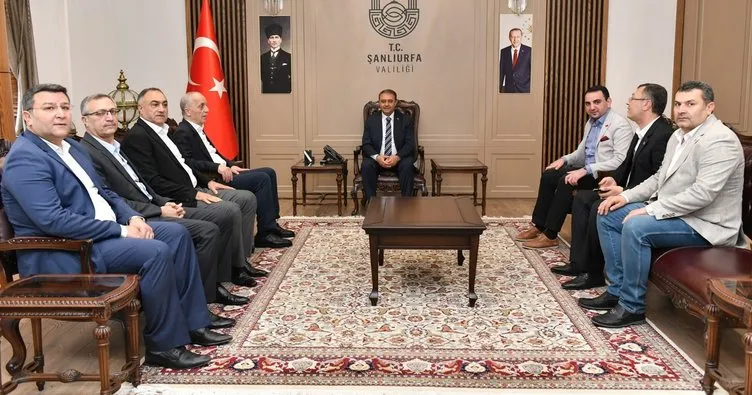 Türk-İş Genel Başkanı Atalay, Vali Şıldak’ı ziyaret etti