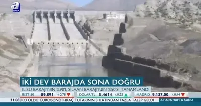 İki dev barajda sona doğru!