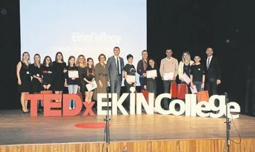 Öğrenciler, Ekin Koleji’nde TEDx etkinliğinde buluştu