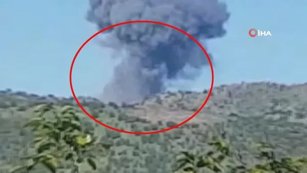 Adıyaman'da teröristlerin bombalanarak havaya uçurulma anı kamerada | Video