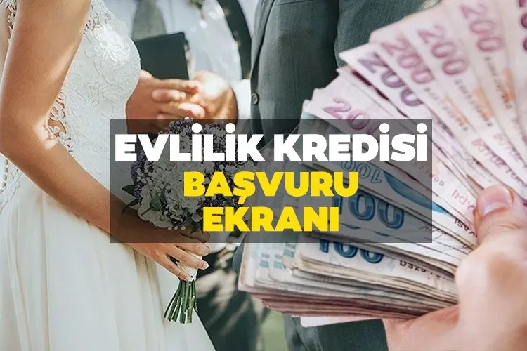 EVLİLİK KREDİSİ ŞARTLARI 2023 SON DAKİKA | 💍 Yeni evleneceklere faizsiz kredi! 150 Bin TL evlilik kredisi başvurusu başladı mı, ne zaman başlayacak?