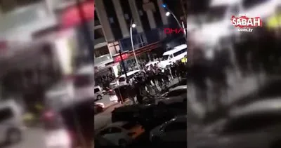 İstanbul Sultangazi’de düğündeki ’Takı kavgası’ caddede tekme tokat böyle devam etti |Video