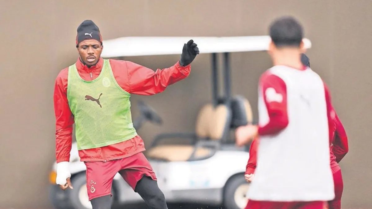 Osimhen müjdesi! Takımla çalıştı