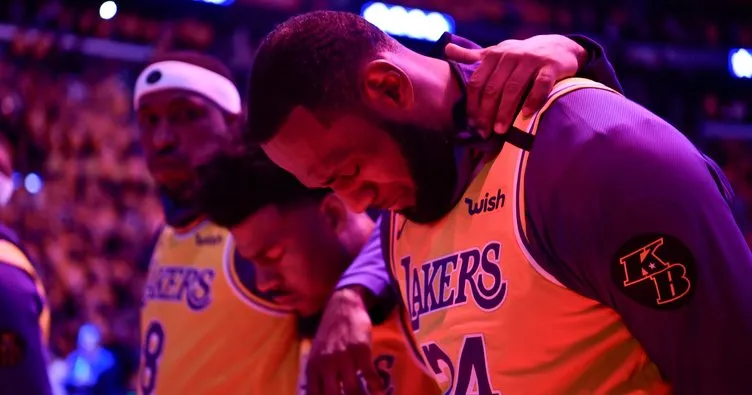 Lakers Portland maçında Kobe Bryant’ı andı!