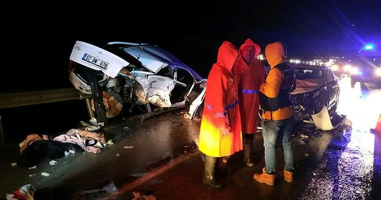 Sinop’ta feci kaza! 4 ölü, 6 yaralı
