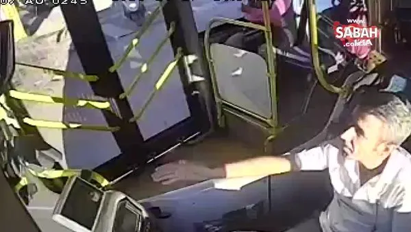 Antalya’da yabancı uyruklu kadının kocası halk otobüsü şoförünü herkesin gözü önünde hastanelik etti