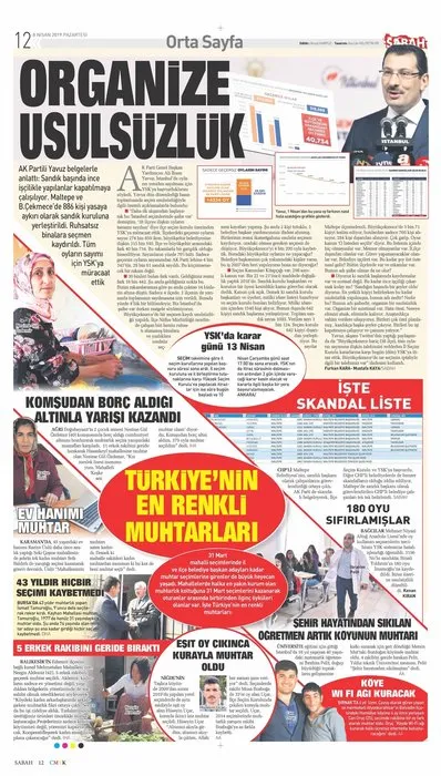 Türkiye İstanbul seçimlerindeki şaibe skandalını SABAH'tan okudu!