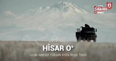 HİSAR-O+ Savunma Sistemi zorlu testi başarıyla geçti | Video