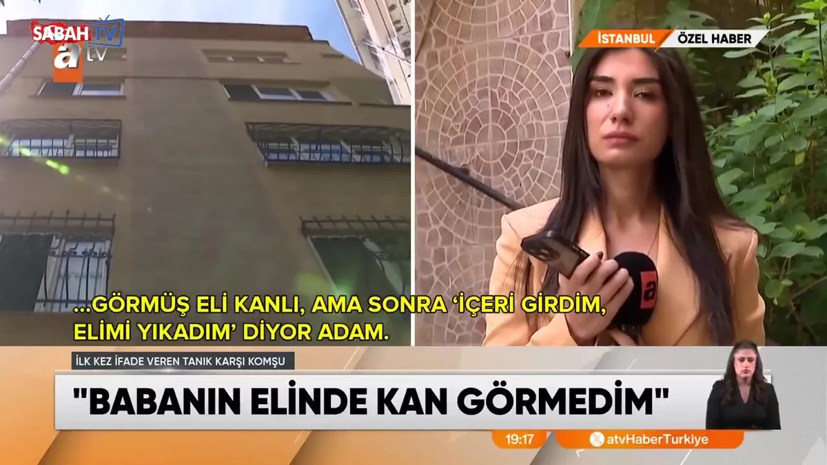 Çağla cinayetine tanık komşu o günü ATV Haber’e anlattı! videosunu izle Çağla cinayetine tanık komşu o günü ATV Haber’e anlattı! videosunu izle