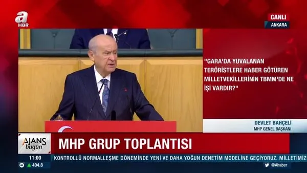 SON DAKİKA: MHP Lideri Devlet Bahçeli'den HDP'te Gara tepkisi | Video