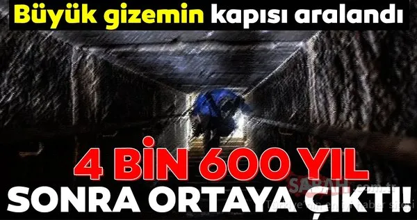 4 bin 600 yıl sonra açığa çıktı! Büyük gizem çözülüyor