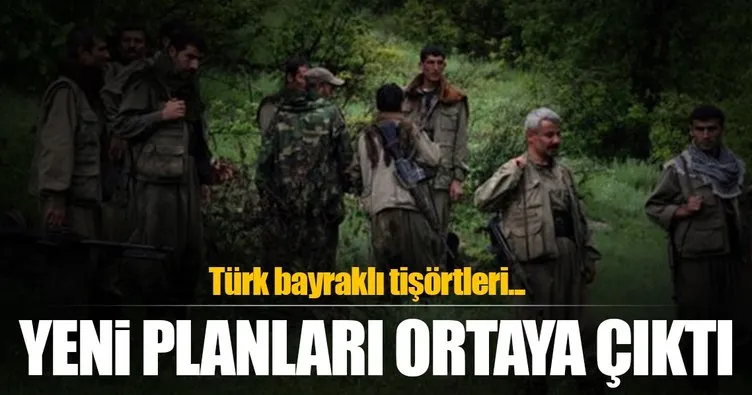 Türk bayraklı tişörtlerle tünel kazıyorlar!