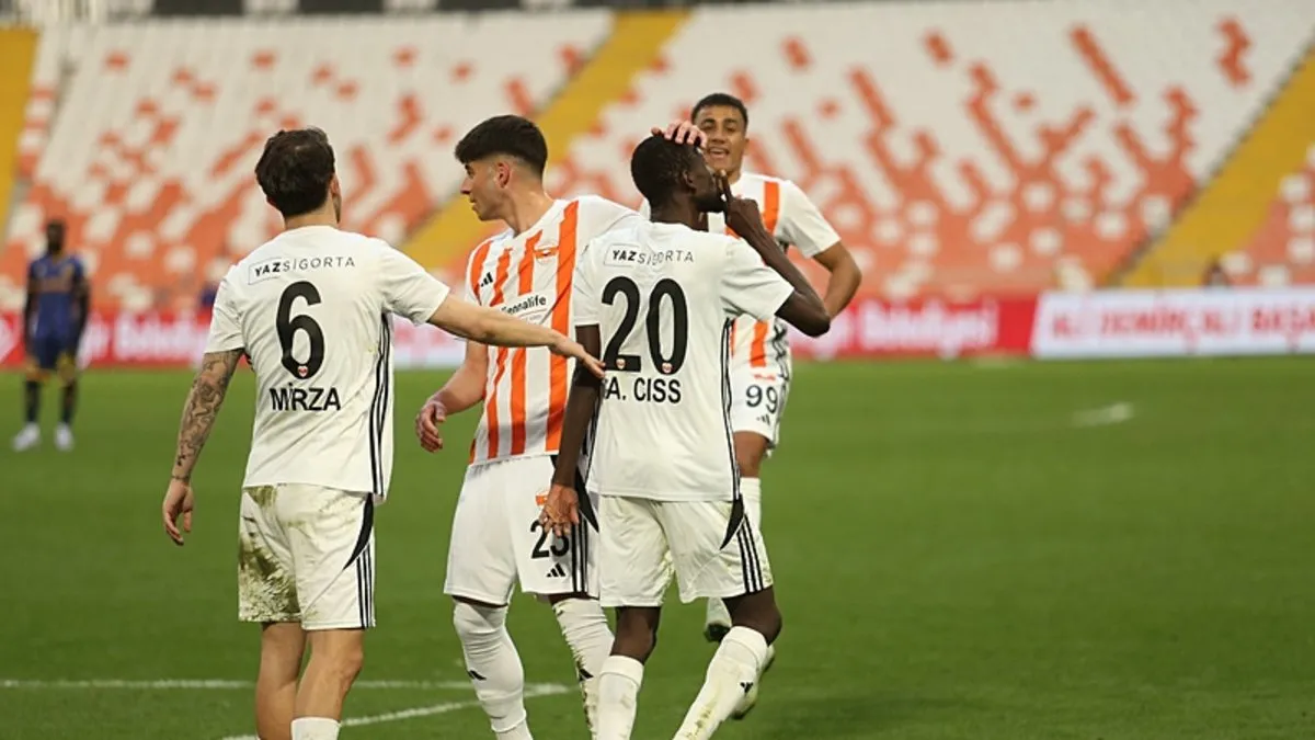 Adanaspor, MKE Ankaragücü'nü iki golle devirdi!