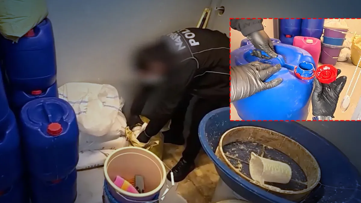Emniyetin sabırlı takibi hayalet uyuşturucu imalatçılarını enseledi: 20 kilometrelik yolu 8 saatte gittiler