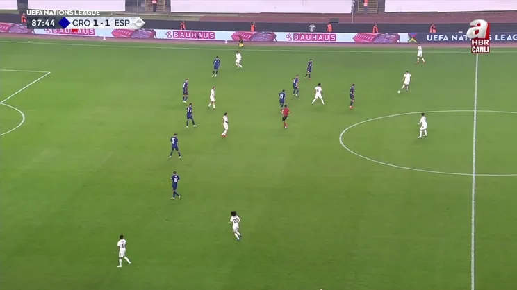 GOL İZLE | Hırvatistan 1-2 İspanya (Mikel Merino)