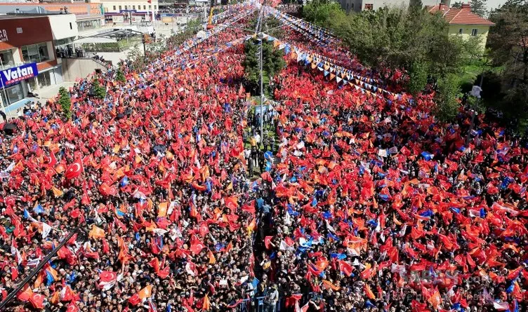 Cumhurbaşkanı Erdoğan, Erzurum'da böyle karşılandı