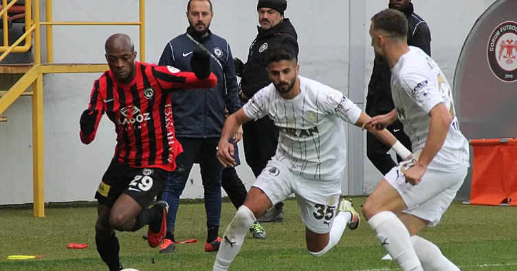 Bol gollü maçta kazanan Çorum FK!