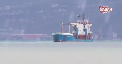 İskenderun Körfezi’nde iki gemi çarpıştı | Video