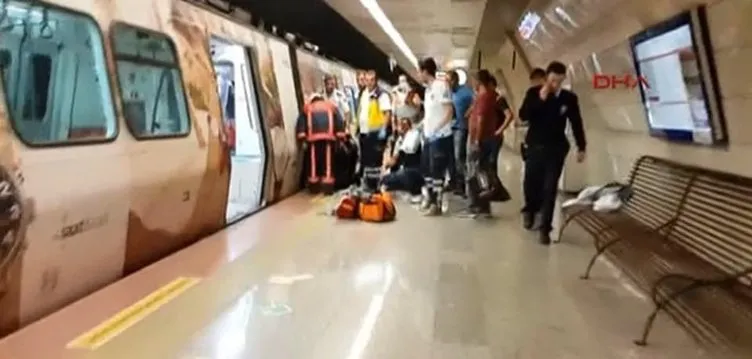 İstanbul’da metrosunda olay