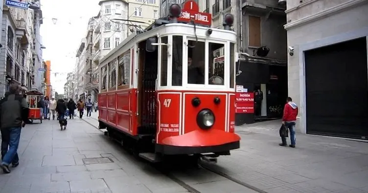 Nostaljik tramvay Taksim’e geri dönüyor!