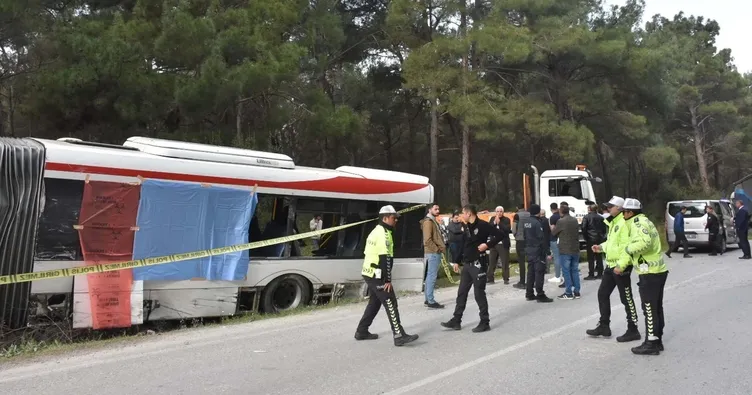 Tır, ESHOT otobüsünü biçti: 1 ölü, 3 yaralı