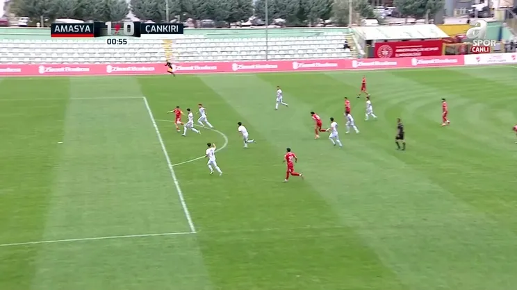 GOL | Amasyaspor 1968 Fk 1-0 Çankırıgücü Sk