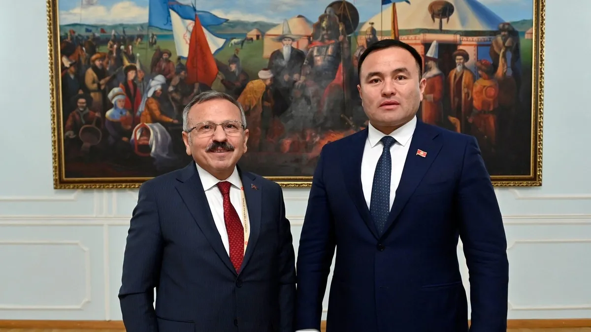 Türkiye ile Kırgızistan’ın parlamentolar arası dostluk grupları Meclis’te bir araya geldi Türkiye ile Kırgızistan’ın parlamentolar arası dostluk grupları Meclis’te bir araya geldi