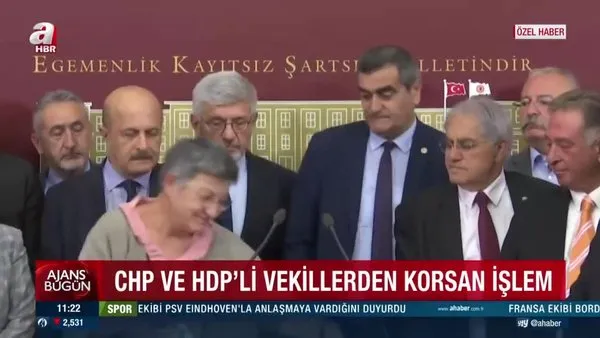 HDP ve CHP'li vekiller, TTB Başkanı Şebnem Korur Fincancı'yı korsan şekilde Meclis'e soktular | Video