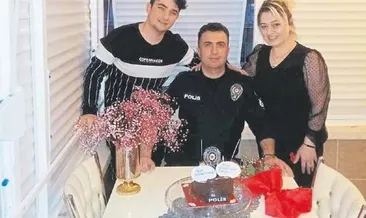 Yıldönümünü evde kutladılar
