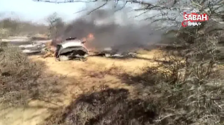 Hindistan'da iki savaş uçağı düştü: 1 ölü | Video