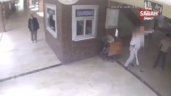 Kuzenini öldüren doktorun teslim olduğu anlar kamerada | Video