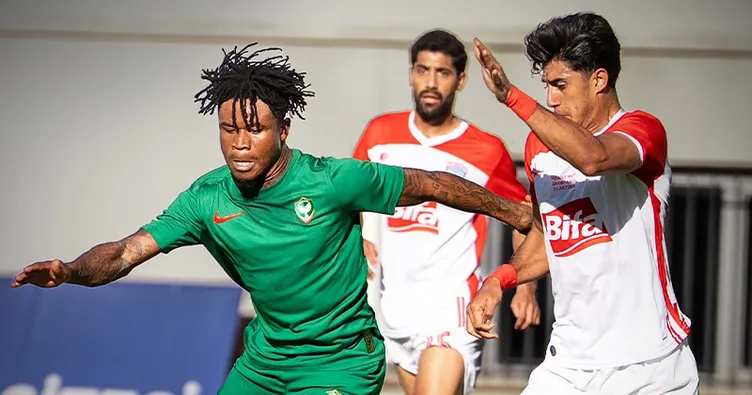 Amedspor özel maçta tek golle galip!