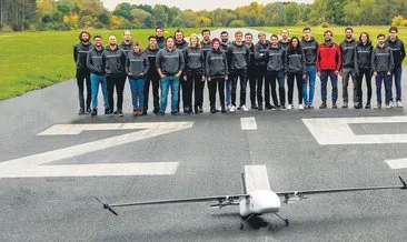 Türk öğrencilerden cankurtaran drone