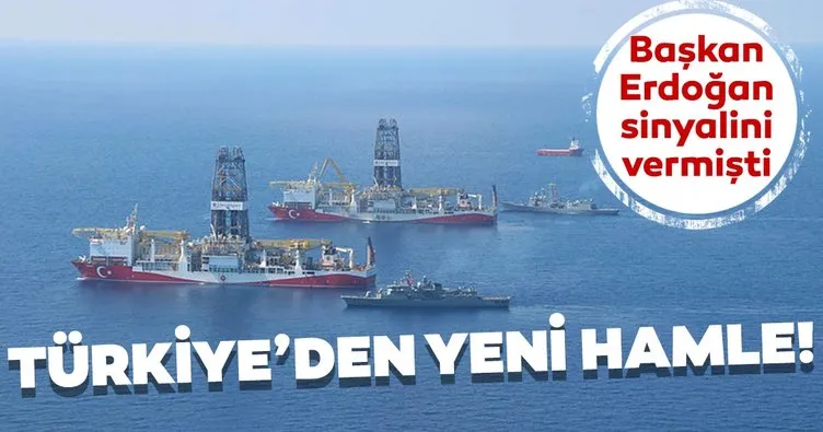 Başkan Erdoğan sinyalini vermişti! Doğu Akdeniz’de Türkiye’den yeni hamle!
