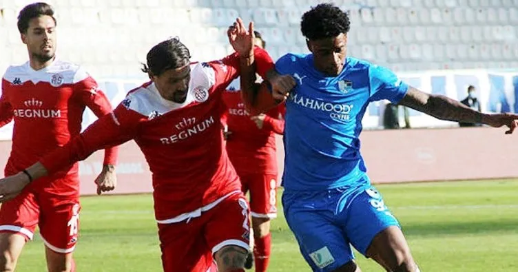 Gol düellosunda kazanan yok! BB Erzurumspor 2-2 Antalyaspor