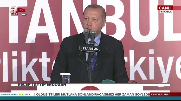 Başkan Erdoğan'dan İstanbul çağrısı