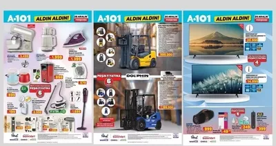 YENİ HAFTA🔥| 25 Aralık A101 aktüel kataloğu: Mısır patlatma makinesi, ısıtıcı fan, epilasyon cihazı...