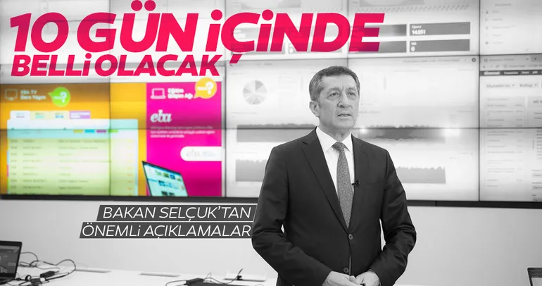 Bakan Selçuk’tan son dakika açıklamaları