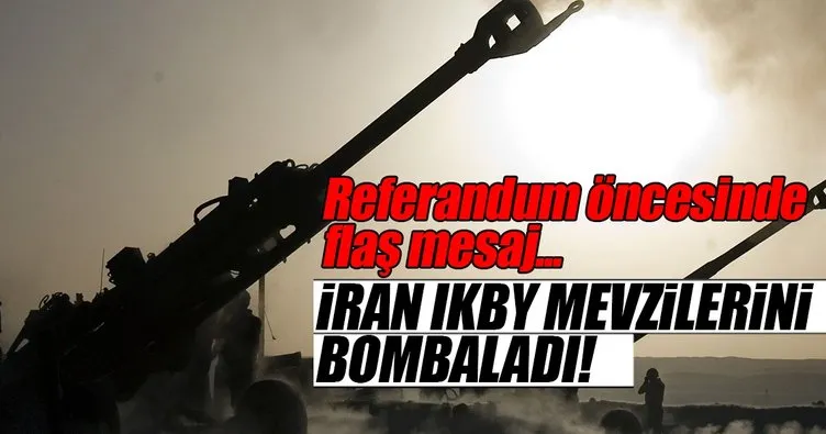 Son Dakika: İran IKBY’nin dağlık bölgelerini bombaladı