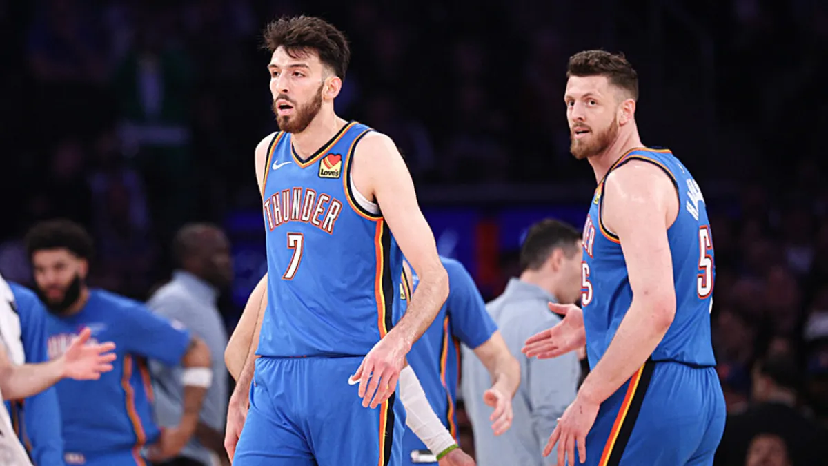 NBA'de Thunder, Knicks'i deplasmanda yendi! NBA'de Thunder, Knicks'i deplasmanda yendi!