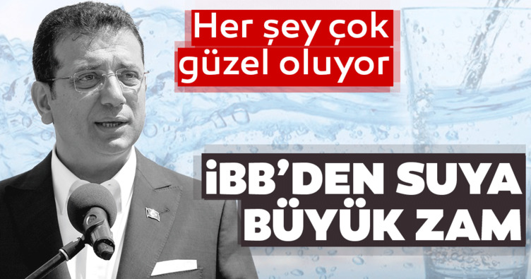 Son dakika: İstanbul’da suya büyük zam! İBB’nin yeni bütçesinde ortaya çıktı