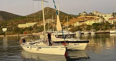 Datça’da yelkenli teknede 37 düzensiz göçmen yakalandı #mugla