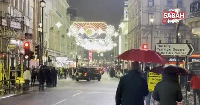 Londra’nın ünlü caddesi Ramazan ayına özel aydınlatıldı