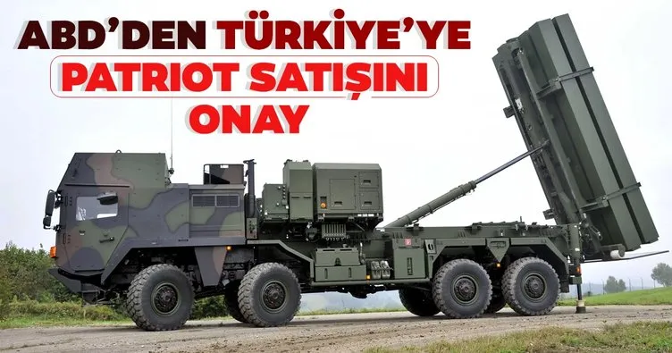ABD’den Türkiye’ye Patriot satışına onay