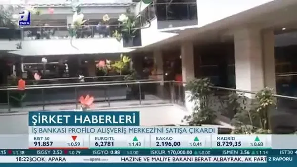 İş Bankası Profilo Alışveriş Merkezi'ni satışa çıkardı