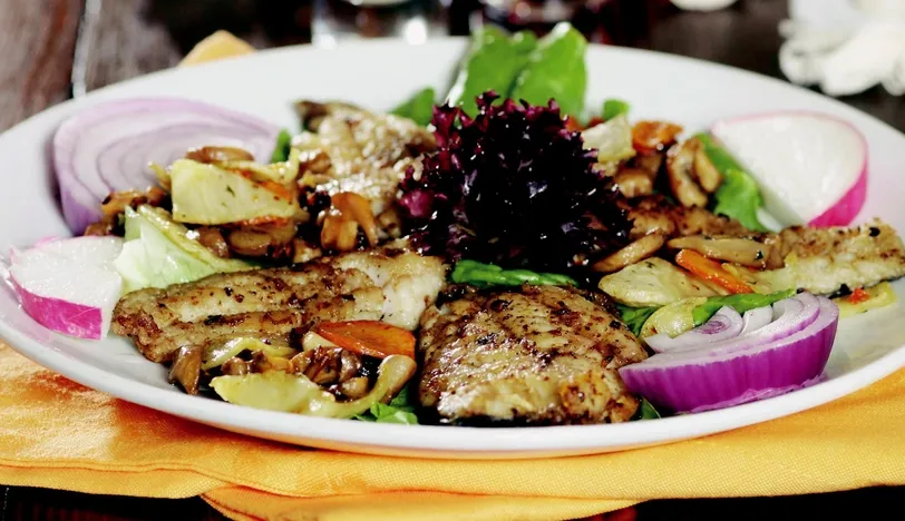 Kızartılmış Sebzeli Çinekop