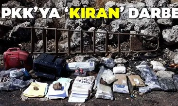 Mardin’de Kıran-2 Operasyonu! PKK’ya ait sığınaklar bulundu!