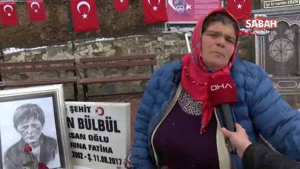 Şehit Eren Bülbül'ün annesi Anne Ayşe Bülbül'den 'Eren operasyonu' teşekkürü | Video
