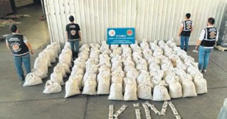 2 ton uyuşturucu hap ele geçirildi