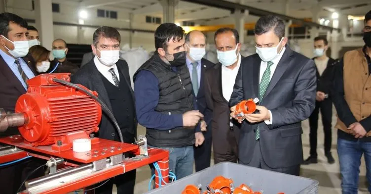 Yeni kurulan fabrika Ortadoğu’ya ihracata başladı
